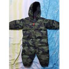 Baby Gap Camo Snowsuit Babies Kids Babies Kids Fashion On Carousell