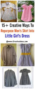 Creative Ideas And Diy Projects To Inspire Your Daily Life Girls Dresses Diy Little Girl Dresses Shirt Dress Diy