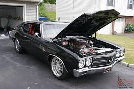 Black Custom 1970 Chevelle Ss Pin On Chevelle Ss