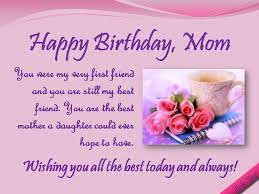 I'll always hold your words in my heart and your smile to my heart. Funny Happy Birthday Mom Wish Wish All The Best To Mom From Daughter On Her Bi Birthday Wishes For Mom Happy Birthday Mom Images Happy Birthday Mom Quotes