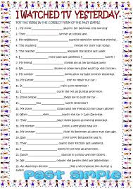 Past Simple Regular Verbs Pasado Simple Ingles Comparativos En Ingles Ejercicios De Ingles