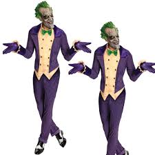 With carlos alazraqui, dee bradley baker, troy baker, eric bauza. Mens Adult The Joker Batman Arkham City Costume Mens Fancy Dress Outfit Ebay