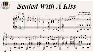 Here you can post a video of you playing the sealed with a kiss chords, so your fellow guitarists will be able to see you and rate you. Sealed With A Kiss Jason Donovan Piano Chords Chordify