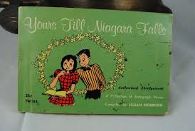 Yours Till Niagara Falls Poem Book Etsy Autumn Poems Books Vintage Children S Books