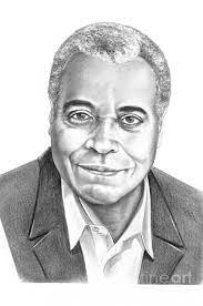 James Earl Jones By Murphy Elliott Celebrity Art Drawings Star Art Art