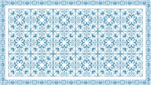 White kitchen wall tiles texture hd png pictures anime. Ornamental Blue Kitchen Floor Tiles Tenstickers