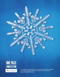 Silver Star Mountain Resort Blue Ads Marketing Creative Werbung Print Poster Advertising Campaign Creative Posters Print Ads Creative Advertising