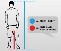 Guide Mountain Bike Size Chart Right Saddle Height