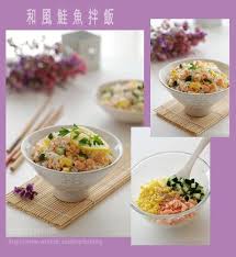小小米桶 和風鮭魚拌飯 rice noodle recipes recipes cooking