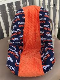 Denver Broncos Car Seat Slip Cover Car Seat Cover Car Seats Bronco Car Baby Car Seats