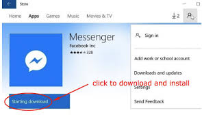 To get the messenger for windows desktop app Download Facebook Messenger For Pc Free Latest Apps For Windows 10