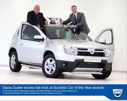 Dacia Duster Has Received Not One But Three Scottish Car Of The Year Awards 2012 A Good Three Months Prior To Launc Best Suv Latest Cars Sport Utility Vehicle