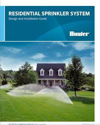 The process is similar to drawing a landscape design, and if you're designing a sprinkler system for a landscape that hasn't yet been installed, you can do both designs at the same time. Residential System Design Guide Hunter Industries