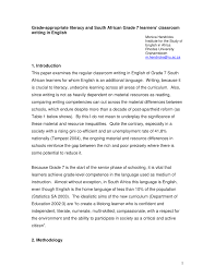 Sample friendly letter format altin northeastfitness co friendly letter format grude interpretomics co free download formal letter format afrikaans activetraining me Pdf Grade Appropriate Literacy And South African Grade Seven Learners Classroom Writing In English