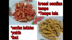 Goreng tempe sampai matang, tiriskan. Resep Dan Kreasi Cemilan Tempe Tempe Goreng Bumbu Tempe Seperti Tela Cemilan Keluarga Youtube