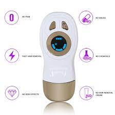 Sleek, compact and easy to use. Showliss Pro Blue Light Heat Hair Removal White Showliss Official Store