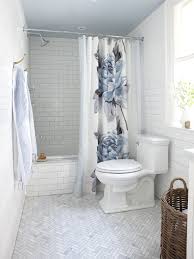 The exquisitely chosen furnishings and accents scale the range from the heaviness of indigo blue to the lightness of denim. Photo Gallery 11 Inspiring Bathroom Makeovers House Home