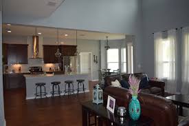 should kitchen cabinets match living