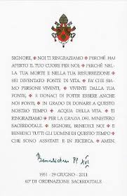 Frasi Per Anniversario Di Sacerdozio