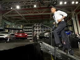 Obama care official pace car. Obama Touts Auto Recovery In Mich Visit The Blade