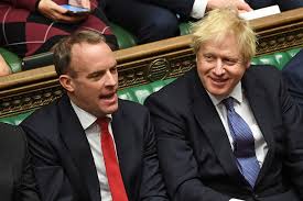 Dominic rennie raab (born 25 february 1974) is a british politician serving as first secretary of state and foreign secretary since july 2019. Who Is Dominic Raab The Man Running Uk As Johnson Recovers Boris Johnson News Al Jazeera