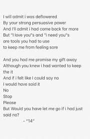 Poetry Poem Nomeansno Break Up Quotes My Poetry I Love You S