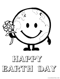 Earth Day Coloring Pages For Kindergarten Coloring4free Coloring4free Com