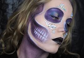 Maybe you would like to learn more about one of these? Halloween Makeup Tutorial Purple Glam Skull Charlotta Eve