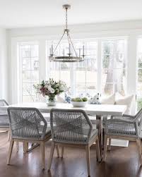 Would Love To Have Dinner In This Beautiful Modern Rustic Kitchen Styled Beautifully With Our Lorry Casual Dining Rooms Neutral Dining Room Side Chairs Dining
