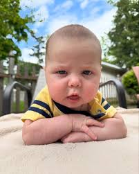 And just like that I have a three month old 🩵🍼#baby #ftm