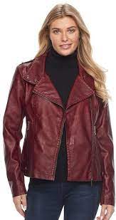 Women S Sebby Collection Asymmetrical Faux Leather Jacket Faux Leather Jackets Faux Leather Jacket Women Leather Jacket