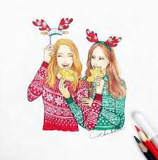 If you are 18 and above, please click here to continue reading. Bff Pinterest Christmas Girl Drawing Novocom Top