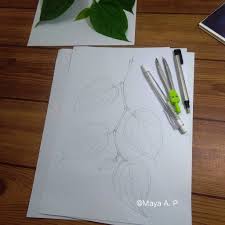Kumpulan contoh gambar sketsa daun apel informasi masa kini via www.onmedianet.com. Cara Membuat Sketsa Sebelum Melukis