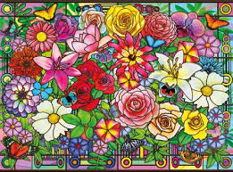 Tons of awesome stained glass wallpapers to download for free. Stained Glass Bouquet Flowers Nature Background Wallpapers On Desktop Nexus Image 2524060