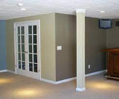 See more ideas about finishing basement, basement remodeling, basement design. Basement Pole Wraps Jack Post Lally Column Covers I Elite Trimworks