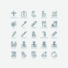Dental Icons In Vector And Png Etsy In 2021 Medical Symbols Icon Dental