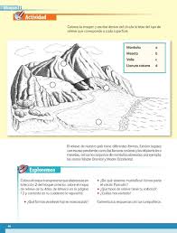 Geografia secundaria conecta mas libro de secundaria grado 1. Desde Las Montanas Hasta El Mar Bloque Ii Leccion 1 Apoyo Primaria