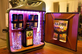 Jerrycan Minibar Diy Weinflasche Jagermeister Geschenke Kanister Bar
