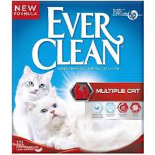 ever clean multiple cat ekstra guclu topaklasan kedi kumu 10 litre kedi kopek aksesuarlari kopek