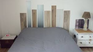Lames De Parquets Et Plaques Acier Zinguee Lames De Parquet Et Plaques D Acier Vous Avez Fabrique Votre Tete De Lit Montr Lit Rangement Deco Chambre Deco