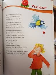 Der Knopf Gedicht Kita Kindergarten Krippe Erzieherin Erzieher Reim Kinder Gedichte Kindergedichte Kinder Reime