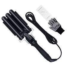 Jennifer ng jan 1, 2021 5 out of 5 stars. 19 22 25mm 3 Barrel Curling Iron Wand Hair Curler Waver Roller Lcd Tourmaline Ceramic Fast Heating Hai Curling Iron Hairstyles Ceramic Hair Triple Barrel Hair
