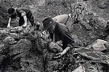 Soldiers used heavy tractors and backhoes to dig up mass graves and moved the disinterred remains to distant sites, many of which were later located by u.s. Srebrenica Massacre Wikipedia