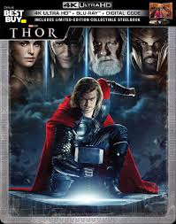 This week i picked up us best buy exclusive 4k uhd bluray steelbook. Thor Steelbook Includes Digital Copy 4k Ultra Hd Blu Ray Blu Ray Only Best Buy 2011 Best Buy