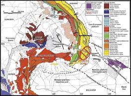 Geology of hungary, paleozoic ii. Zonele Romaniei Harta