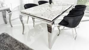 Livraison gratuite dans l'union européenne. Table De Salle A Manger Baroque Plateau Marbre Blanc Zita Gdegdesign