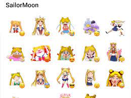 Sailor Moon Telegram Sticker Pack Contains Some Awesome Stickers About Sailor Moon Add Stickers Telegram Stickers Sailor Moon Sailor