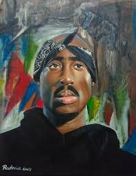 Tupac Shakur by Roderrick Davis