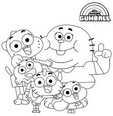 Coloriage Le Monde Incroyable De Gumball Cartoon Network Art Cartoon Coloring Pages Bear Coloring Pages