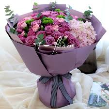 Maybe you would like to learn more about one of these? Purple Rose Carnation Hydrangea Korean Style Bouquet Beijing Flower Delivery City Flower Shop Girlfriend Elder Birthday Flower Delivery